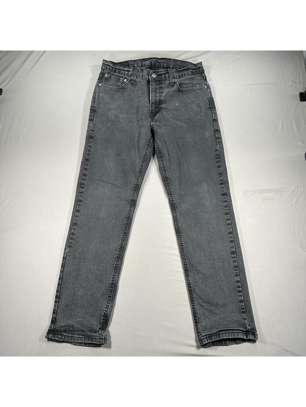 Levi's Men's Gray Slim Straight Jeans